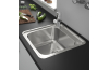 Кухонна мийка S412-F400 на стільницю 480х520 з сифоном automatic (43335800) Stainless Steel зображення 3