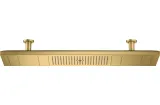 Верхній душ Axor ShowerHeaven 1200х300 4jet з підсвіткою 3500 K, Brushed Gold Optic (10628250)