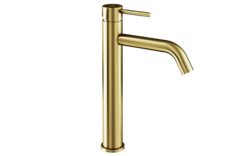 Змішувач до умивальника VEO I золото брашоване зображення 1