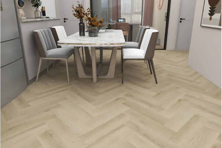 Вінілова підлога SPC Tulum Day Herringbone Line 60x12,5 (5/0.5mm+1mm) BlissGround зображення 3