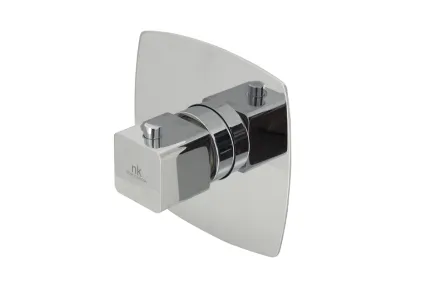LOUNGE Змішувач для ванни з термостатом прихованого монтажу 3/4": пропускна здатність при 3 бар - 60 л/хв, колір - хром (100093579)