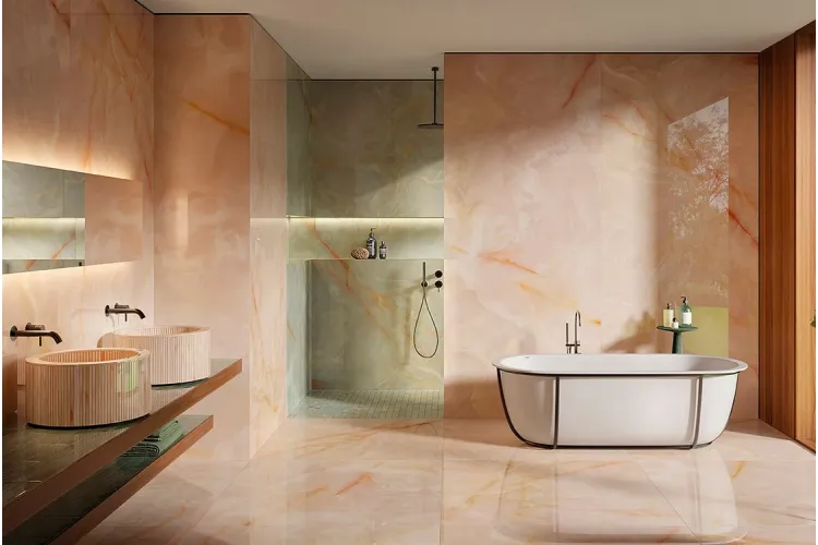 fRX4 GEMME ROSA BRILLANTE RT 120х278 (плитка для підлоги і стін) image 2