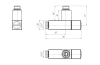 Кран регулюючий квадратний (2 штуки у комплекті) image 2