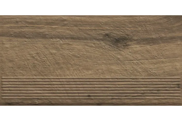 CARRIZO WOOD STOPNICA PROSTA STRUKTURA MAT 30х60 (сходинка структурна) image 1