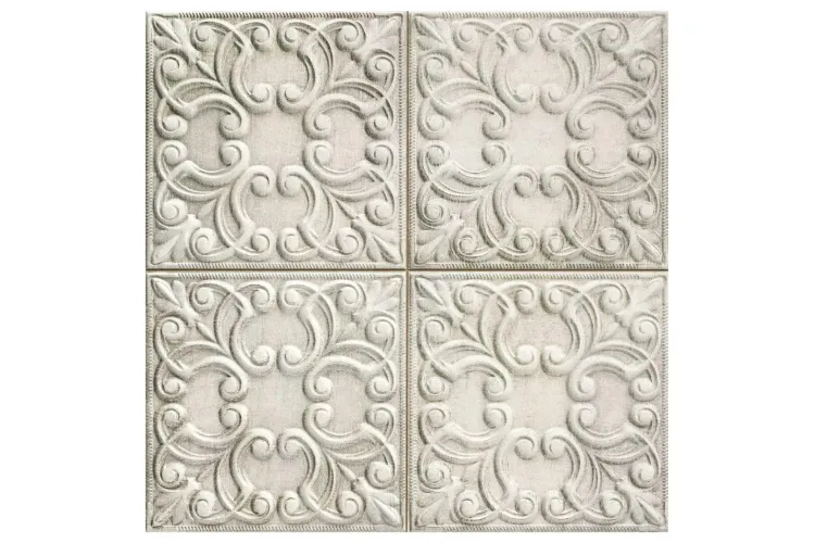 TIN TILE ZINC 44х44 декор (плитка настінна) зображення 1