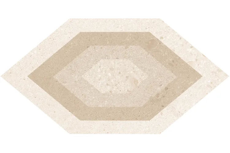 PORTLAND COMBI BEIGE KAYAK 17x33 (шестигранник) (плитка для підлоги і стін) image 3
