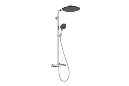 Душова система Raindance Alive S Puro 300 1jet EcoSmart з Ecostat Element, Polished Gold Optic (24593990)