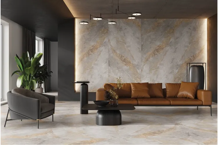 AURIC LIGHT GREY RECT 59.7х119.7 (плитка для підлоги і стін) image 2