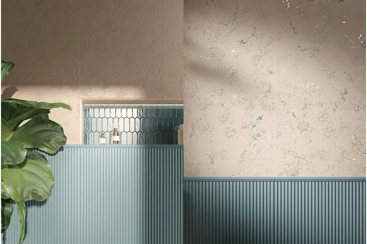 TRUE COLOR GROOVE BLUE MATT RT 50х120 (плитка настінна) fTDY зображення 4