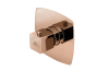 LOUNGE Змішувач з термостатом прихованого монтажу 3/4": пропускна здатність при 3 бар 60 л/хв., колір - мідь (100209817) image 1