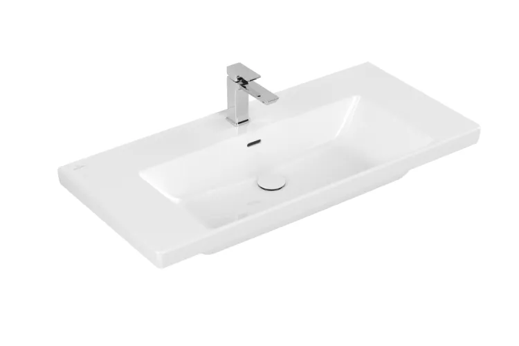 SUBWAY 3.0 Умивальник 100x47 см з переливом (4A70A5R1) CeramicPlus зображення 1