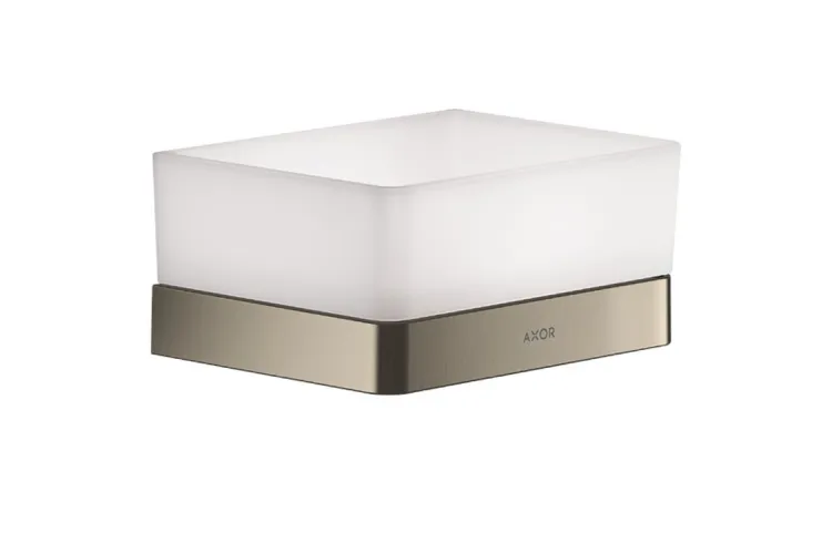 Поличка скляна для душу Axor Universal 150х70 мм, Brushed Nickel 42802820 image 1