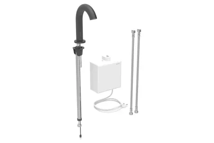 Змішувач Piave безконтактний до мережі, для зовнішнього блоку, чорний мат (116.162.14.1)