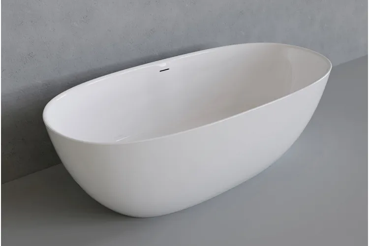 APP Ванна вільностояча 170x80x55 Bianco з сифоном ( AP170VB)  зображення 2