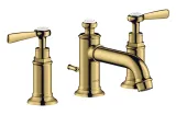 Змішувач Axor Montreux 30  для умивальника на 3 отвори Lever, Polished Gold Optic 16535990