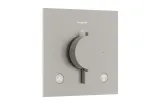 Термостат прихованого монтажу Ecostat Comfort E на 2 функції Stainless Steel Optic (33711800)