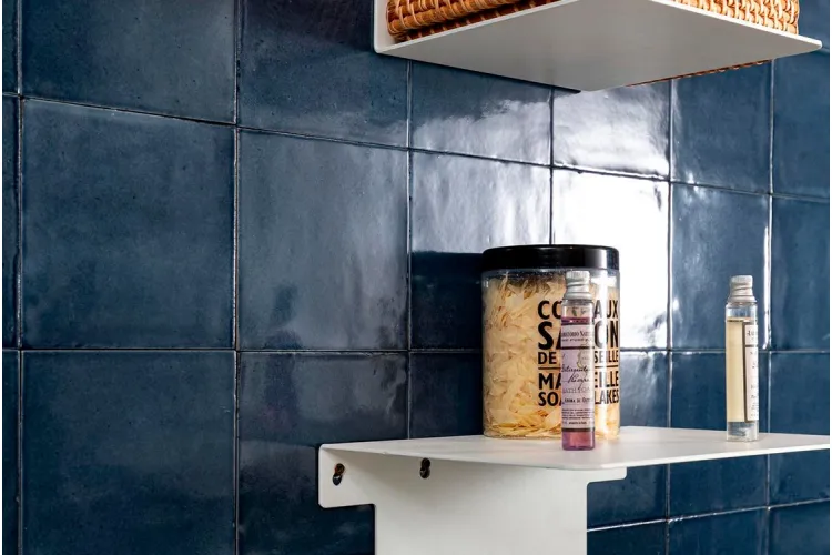 M964 CROGIOLO RICE BLU LUX 15х15  (плитка настінна) зображення 4