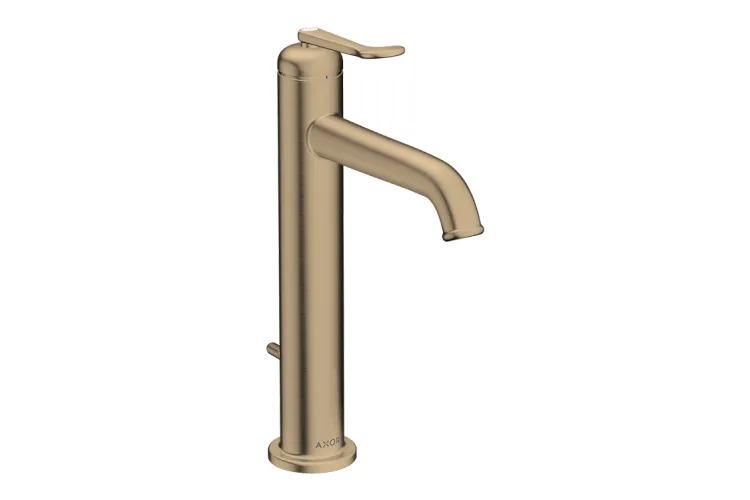 Змішувач Axor Archivio 170 CoolStart для умивальника з донним клапаном pop-up, Brushed Bronze (34007140) зображення 1