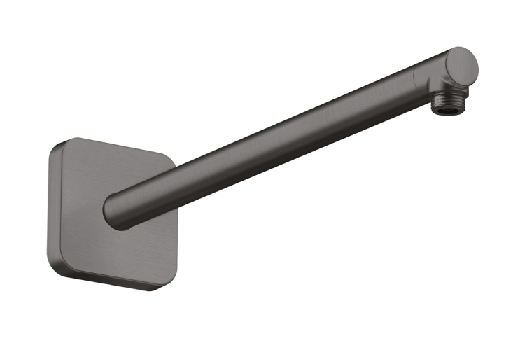 Кронштейн для верхнього душу Softsquare 390 мм Brushed Black Chrome (26967340) image 1