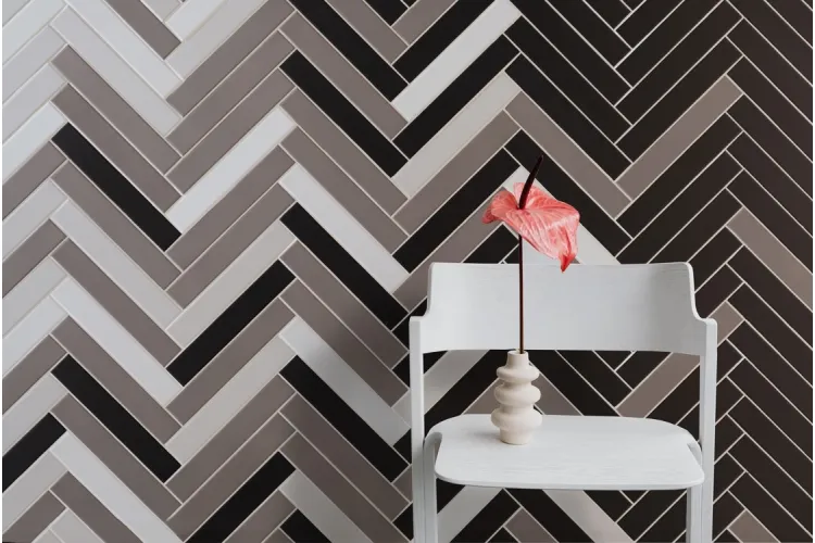 KHROMA BLACK SATIN 5х30 (плитка настінна) зображення 2