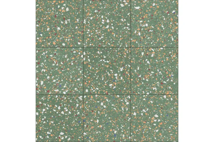 TERRAZZO GREEN NATURAL 60x60 (59.2x59.2) (плитка для підлоги і стін) зображення 1