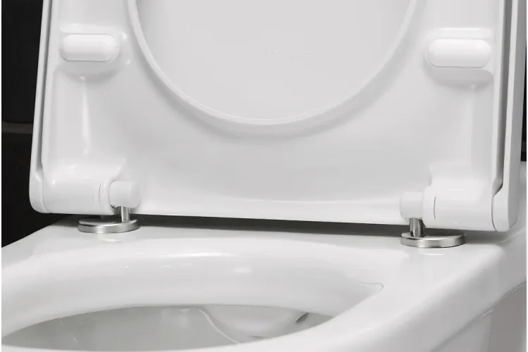 STARCK 3 Сидіння на унітаз з функцією SoftClosing, петлі хром (0067790000) зображення 3