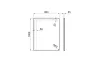 LOUNGE, Дзеркало 80х100 см, LED підсв. 4000К, IP44, (100114701) image 5