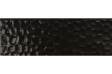 UNIK R90 BUBBLES BLACK GLOSSY 30x90 декор В43 (плитка настінна)