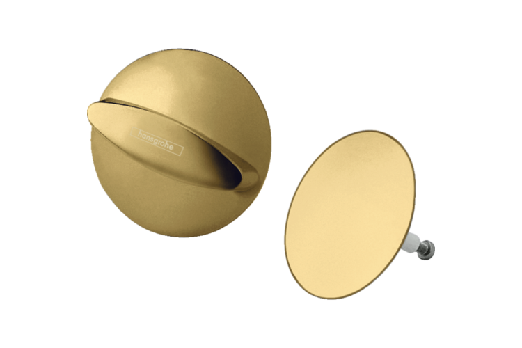 Зовнішня частина Flexaplus до сифону на ванну Polished Gold Optic 58185990 зображення 1
