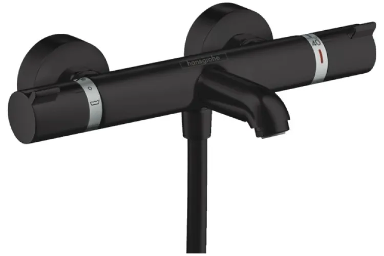 Змішувач з термостатом для ванни Ecostat Comfort, Matt Black (13114670) image 1