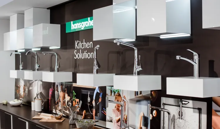 Змішувачі для кухні та кухонні мийки Hansgrohe 