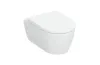 Унітаз підвісний ICON, TurboFlush + сидіння дюропласт s/c quick release, білий матовий (503.046.JT.1) image 1
