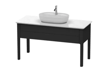 LUV Консольна підлогова тумба 133,8x57 см Night blue Satin Matt (LU956109898) 