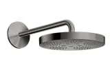 Верхній душ Axor One 280 1jet зі стіновим кронштейном, Polished Black Chrome (48491330)