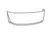 MARNE CORNER Панель фронтальна 140 см, білий блиск (100293761) image 2