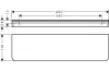 Поличка 40.0/34.0х11.0 см Axor Universal Circular Chrome (42844000) зображення 6