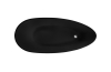 Купити Ванна GOYA  XS ретро 142x62 чорна зовні чорна всередині з сифоном клік-клак  фото №1