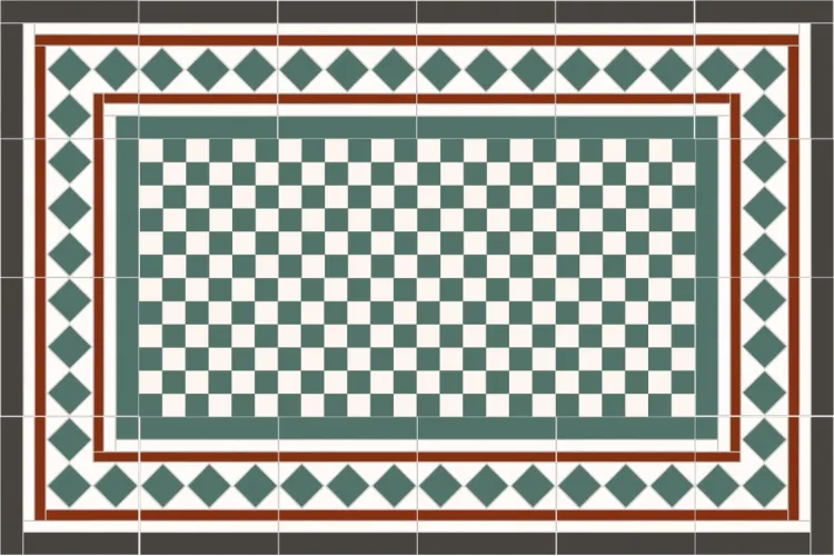 BRISTOL GREEN CENEFA 22.5х22.5 (плитка для підлоги і стін) image 2