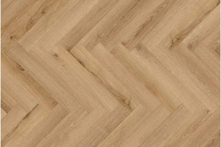 WAVE Herringbone K2207 Knotty Caramel 50.4х8.4 V4 32кл/АС5 8mm BerryAlloc (ламінат) image 1