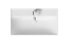 Умивальник меблевий LARGA 80 см з отвором, білий, EW image 2