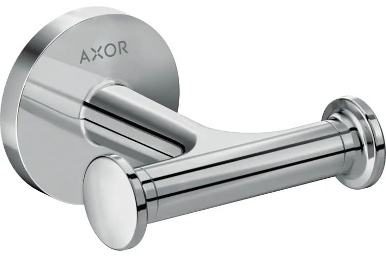 Гачок подвійний 8.3х2.3x8.2 см Axor Universal Circular, Chrome (42812000) зображення 1