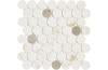 M8FU MAGNIFICA CALACATTA GOLD MOSAICO CIRCLE 31х31 (мозаїка) image 1