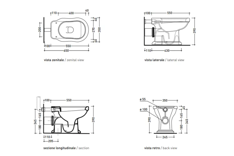 EFI Унітаз підлоговий випуск P (6011) image 3