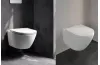 SUBWAY 3.0 Унітаз підвісний Rimless TwistFlush 56см, Stone White CeramicPlus (4670T0RW) зображення 2