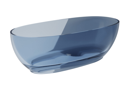 Ванна вільностояча MEXA 170х78 Blue Wave, з сифоном клік-клак хром