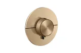 Термостат прихованого монтажу ShowerSelect ID Round на 1 функцію, Brushed Bronze (36756140)