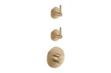 Термостат Axor One для 2-х споживачів, Brushed Brass (48722950)