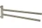Тримач для рушників подвійний Axor Starck 420 мм Brushed Nickel 40820820