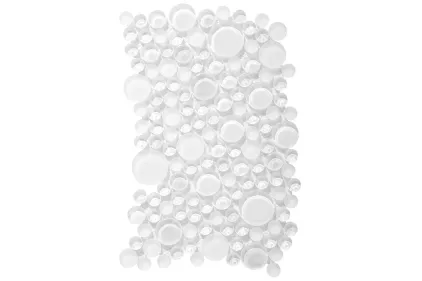 G126 GLACIER MOON METALLIC WHITE 19x29 (мозаїка)