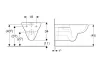 Унітаз підвісний SELNOVA COMFORT RIMFREE (501.046.00.7.) зображення 3